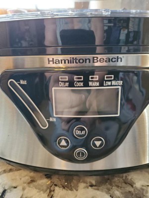 Hamilton Beach 5.5 Quart Digital Steamer