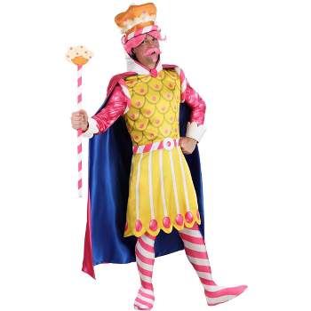 HalloweenCostumes.com King Kandy Candy Land Men's Costume