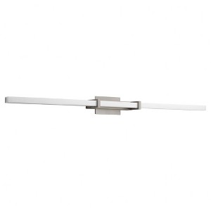 Oxygen Lighting Wand 1 - Light Vanity in  Satin Nickel - 1 of 1