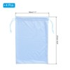 Unique Bargains Microfiber Soft Drawstring Ski Goggle Bags 7.1" x 10.6" 4 Pcs - 2 of 4