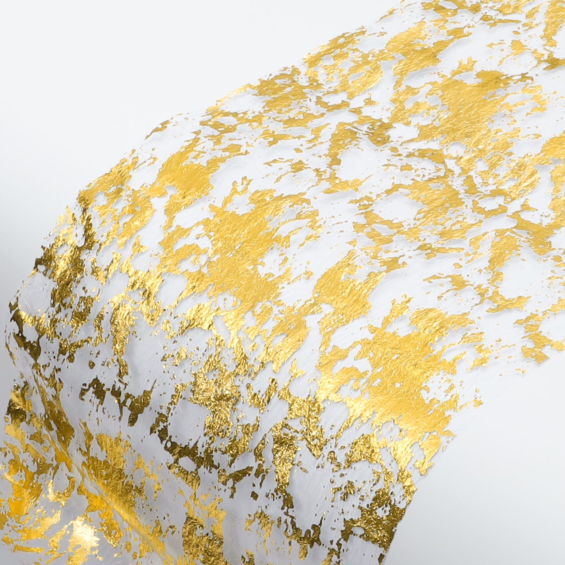 Unique Bargains Table Runner 108.27"L x 11.02"W Gold Tone 1 Pc