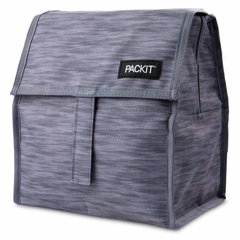 Packit Freezable Lunch Bag - Charcoal Space Dye, 3 of 11