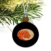 East Central University Secondary Logo Mini Small Tiny Wood Christmas Tree Holiday Ornament - 3 of 4