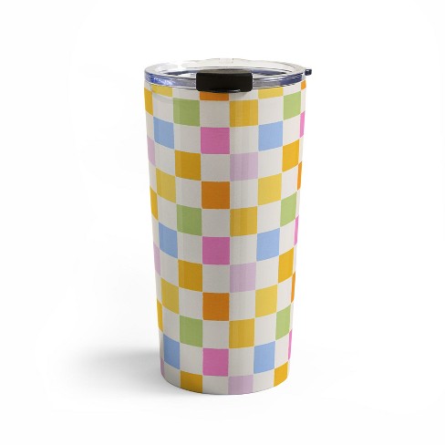 Checkered Travel Tumbler