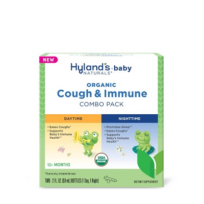 Image of Hyland's Naturals Baby Organic Cough & Immune Day/Night Combo - 4oz