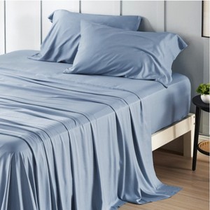 Bedsure | Rayon Derived from Bamboo Sheet Set Stay Cool & Comfy - 1 of 4
