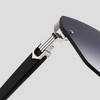 Anna-Kaci Women's Chic Trimmed Octagon Polarized Sunglasses UV400 Protection - 4 of 4