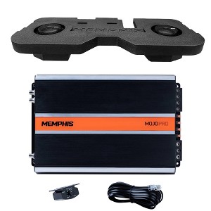 Memphis Audio MJMERAM8D1v2 Dual 8" Loaded Enclosure compatible with 02-18 Ram with 1500W Memphis Amplifier - 1 of 4