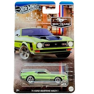 HOT WHEELS ‘71 FORD MUSTANG MACH 1 60 YEARS SILVER SERIES - 1 of 1