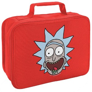 Rick And Morty Rick Headshot Insulated Soft Sided Lunch Box - 1 of 4