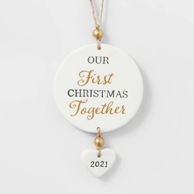 Our First Christmas Together 2021 Christmas Tree Ornament - Wondershop™