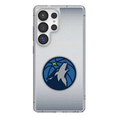 Keyscaper NBA Linen Clear Cell Phone Case for Galaxy S23 Plus