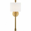 Crystorama Lighting Rachel 1 - Light Sconce in  Vibrant Gold - 3 of 4