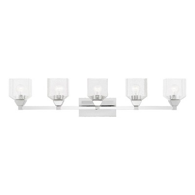 Livex Lighting Aragon 5 - Light Vanity in  Polished Chrome