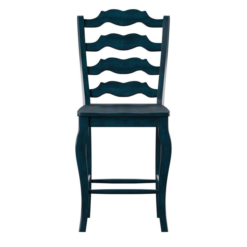 Set of 2 24" South Hill French Ladder Back Counter Chairs - Inspire Q, 4 of 16