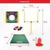 ESPN Kids Football Game Includes Mini Football, Field Goal Post, Passing Target, and Receiver Gloves - 4 of 4
