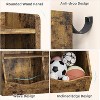 Kids 3-Tier Storage Organizer Bookshelf Gray - 7 Compartment Shelf for Kids' Room, Bedroom, Living Room, and Kindergarten - 3 of 4
