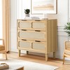 NicBex Rattan Dresser with 3 Drawers - 3 of 4