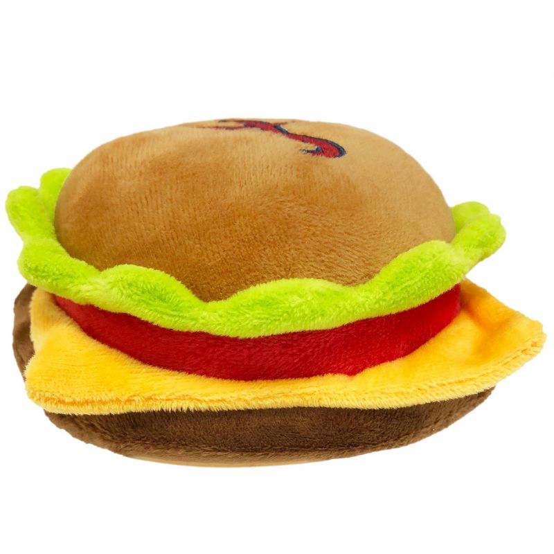 MLB Atlanta Braves Hamburger Pets Toy, 2 of 4