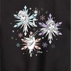 Boys' - Frozen 2 - Anna Elsa Olaf Snow Graphic Long Sleeve Fleece Sweatshirt - 2 of 4