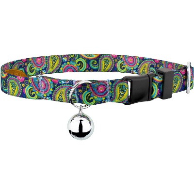 Country Brook Petz® Bright Paisley Cat Collar