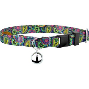 Country Brook Petz Bright Paisley Cat Collar - 1 of 4