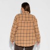 Women's Oversized Long Sleeve Collared Flannel Shirt - Wild Fable™ - 3 of 3