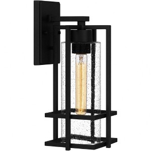 Quoizel Lighting Damien 1 - Light Sconce in  Earth Black - 1 of 3