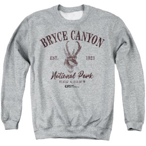 Men's Bryce Canyon National Park Pronghorn Icon Crewneck Sweatshirt - 1 of 4