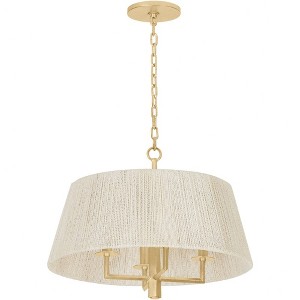 Troy Lighting Azar 4 - Light Pendant in  Vintage Gold Leaf - 1 of 1