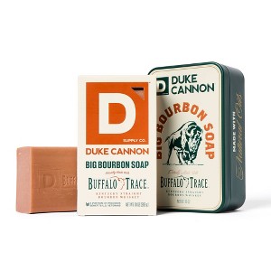 Duke Cannon Supply Co. Buffalo Trace Bourbon Big Brick Men's Soap in Collectible Tin - 10oz - 1 of 4