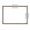 Amanti Art Lucie Black Framed Dry Erase Magnetic Board - 3 of 4