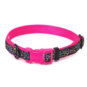 Country Brook Petz Deluxe Ribbon Dog Collar, Bright Spirits Collection - 1 of 4