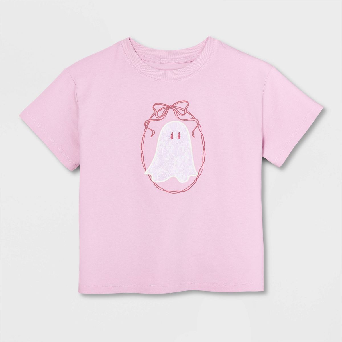 Girls' Short Sleeve Halloween Relaxed Graphic T-Shirt - Cat & Jack™ - thumbnail 5