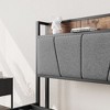 CAVINAS Twin Size Bed Frame, Metal Bed Frame with Storage Headboard & Charging Station, Noise Free - 4 of 4