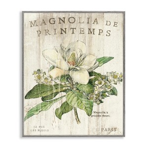 Stupell Industries French Magnolias In Spring Framed Giclee Art - 1 of 4