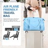 MaseiKar Travel Duffle Bag, Waterproof Weekender Bag Carry On Tote Bags for Women, Travel Essentials Sport Gym Bag for Men, Bag for Labor and Delivery - 2 of 4