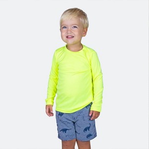 Vapor Apparel UPF 50+ UV Sun Protection Toddler Long Sleeve Rash Guard Swim Shirt - 1 of 4
