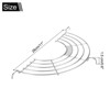 Unique Bargains Stainless Steel Semi-circular Tempura Strainers Oil Drain Rack - 2 of 4