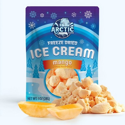 Arctic Farms Freeze Dried Ice Cream That Does Not Melt (Bits) (Mango)