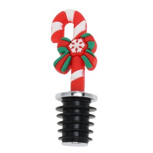 Unique Bargains Star Top Large Silicone Ring Christmas Tree Stopper Aluminum Alloy TPE 1 Pc - 1 of 3