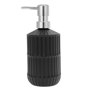 Unique Bargains Cylinder Texture Soap Dispenser 1 Pc - 1 of 4