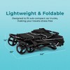 Gaggle by Foundations Odyssey 4 Seat Quad Stroller with Bench Seats, All Terrain Wheels, Easy Fold - 4 of 4