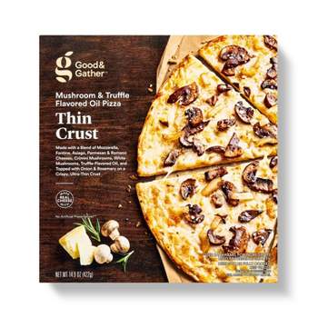 Thin Crust Mushroom & Truffle Oil Frozen Pizza - 14.9oz - Good & Gather™