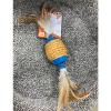 3 in 1 Multi-Functional Cat Toy, Candy Shape in Blue - 3 of 4