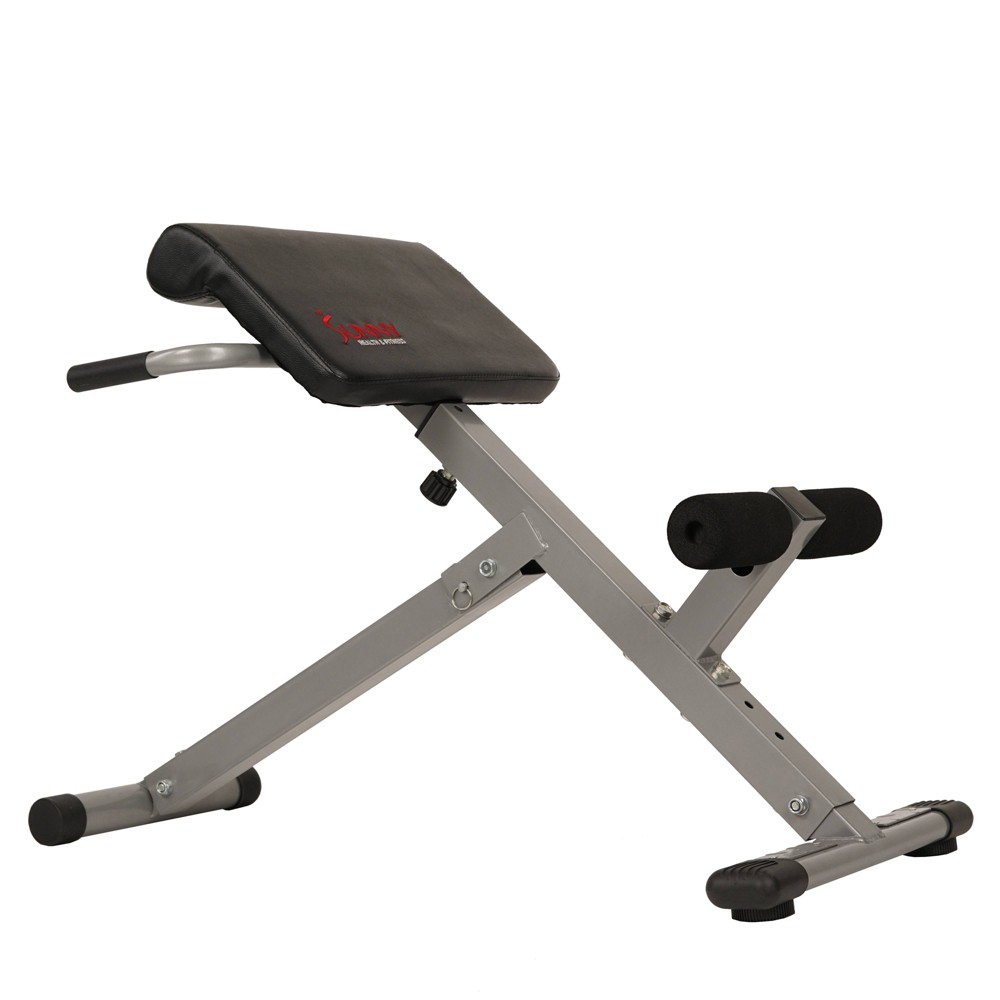 Photos - Weight Bench Sunny Health & Fitness 45 Degree Hyperextension Roman Chair