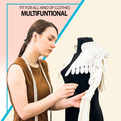 Adjustable Black Female Mannequin with Wooden Tripod Stand