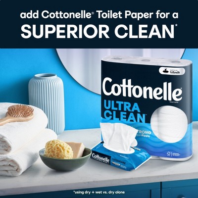 Cottonelle Freshcare Disposable Personal Wipes - 45ct