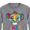 Boys' - Disney - Colorful Simba Long Sleeve Graphic T-Shirt - image 2 of 4