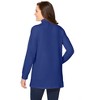 Woman Within Plus Size Perfect Long-Sleeve Mockneck Tee - 3 of 4